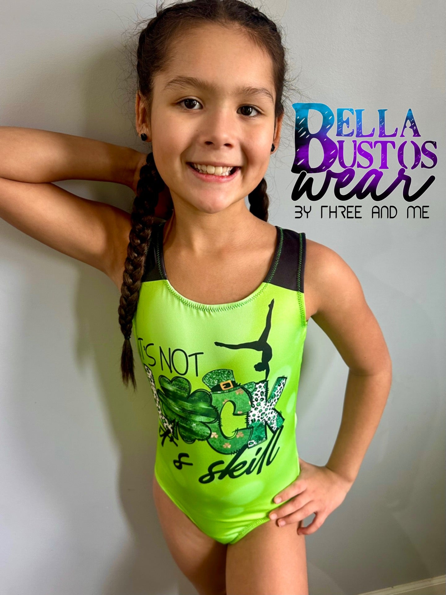 It's Not Luck, It's Skill St. Patrick's Day Leotard