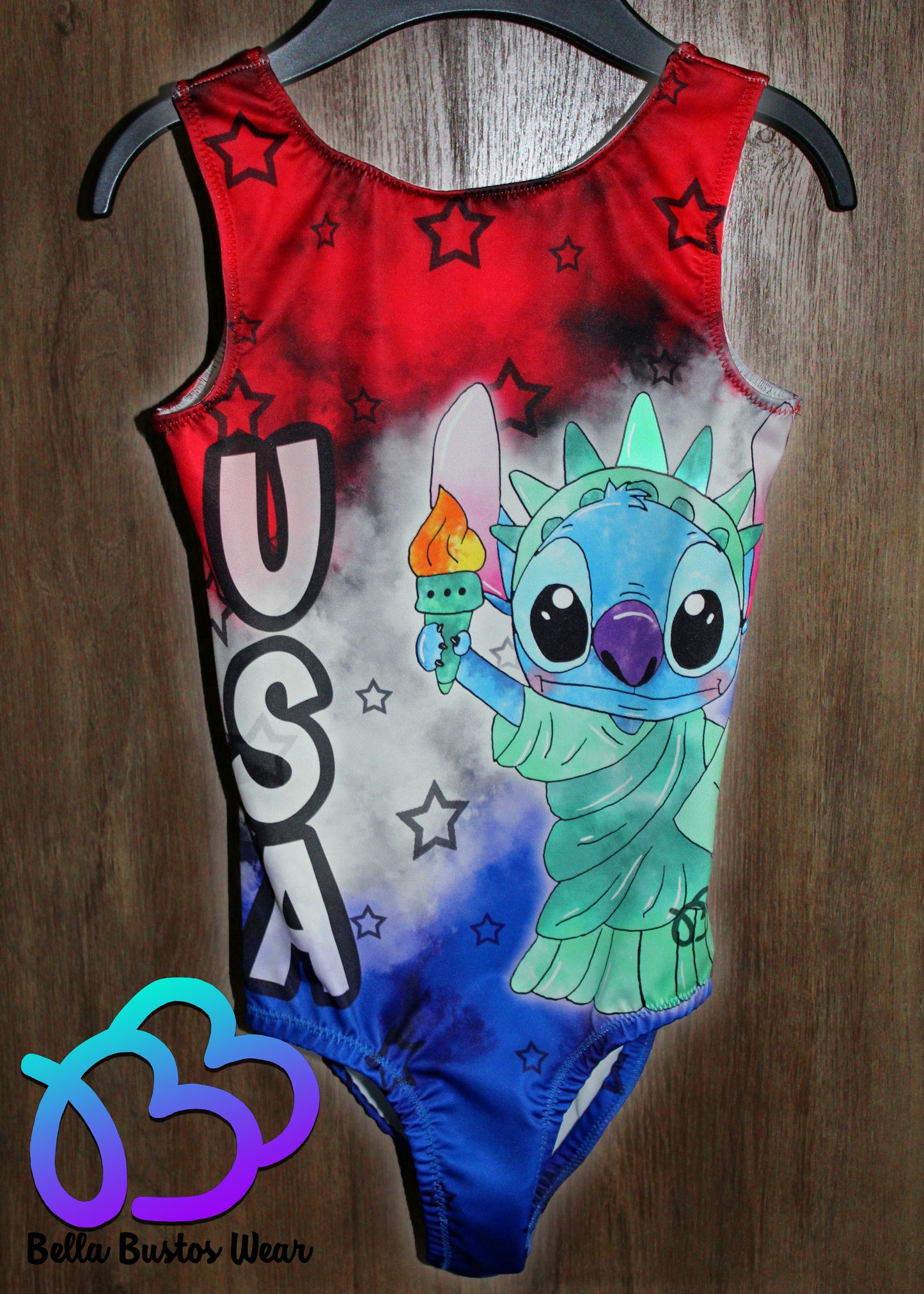 USA Statue of Liberty Leotard