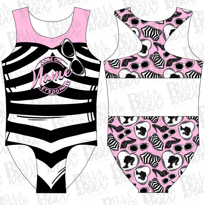 Let's Go Party Leotard