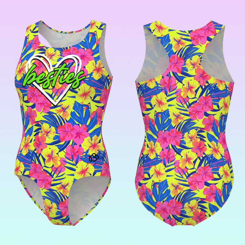 Besties Tropical Leotard