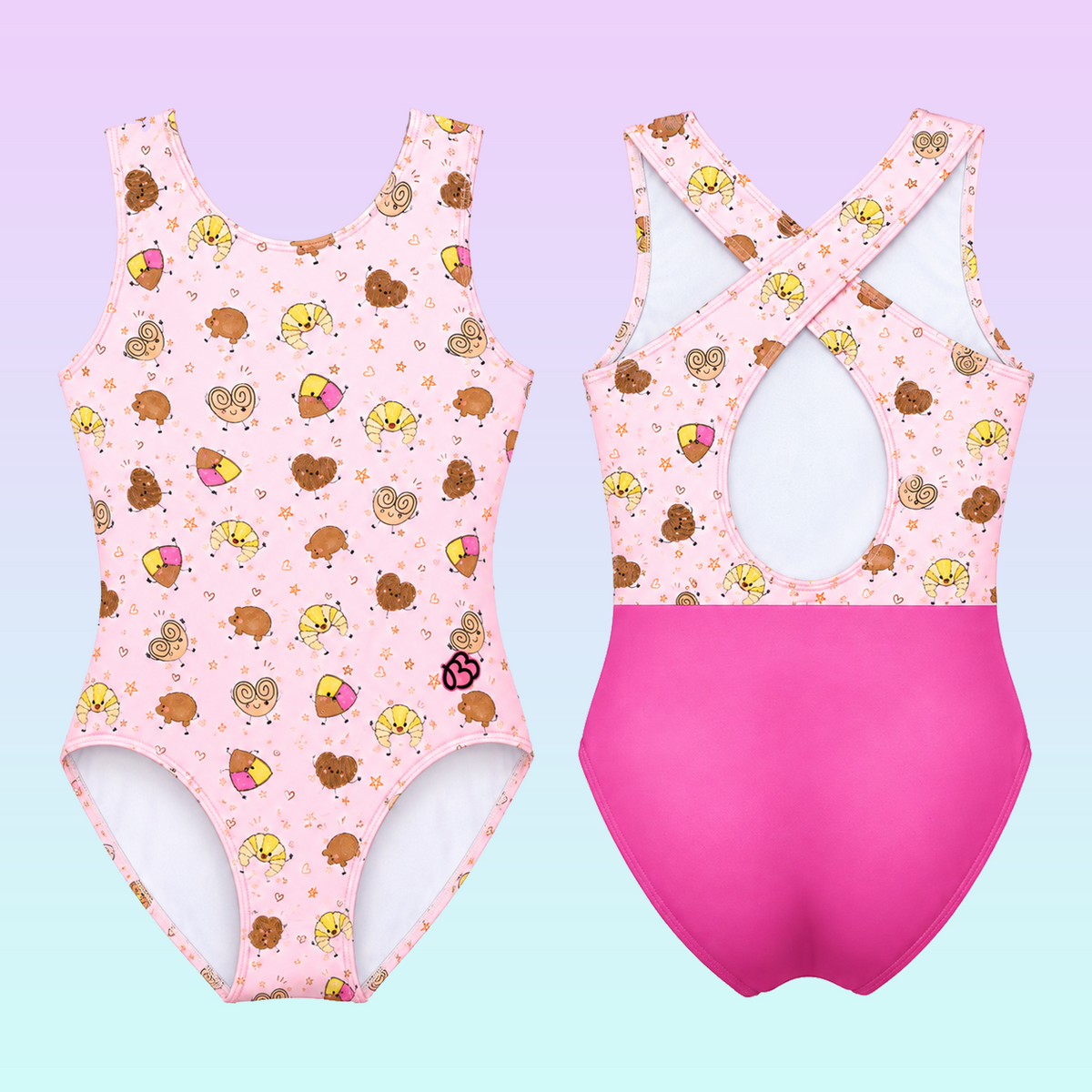 Conchas Pan Dulce Leotard