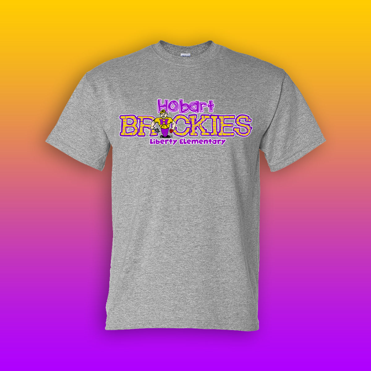 Youth/Adult Brickies Liberty Elementary T-Shirt (Design #2)