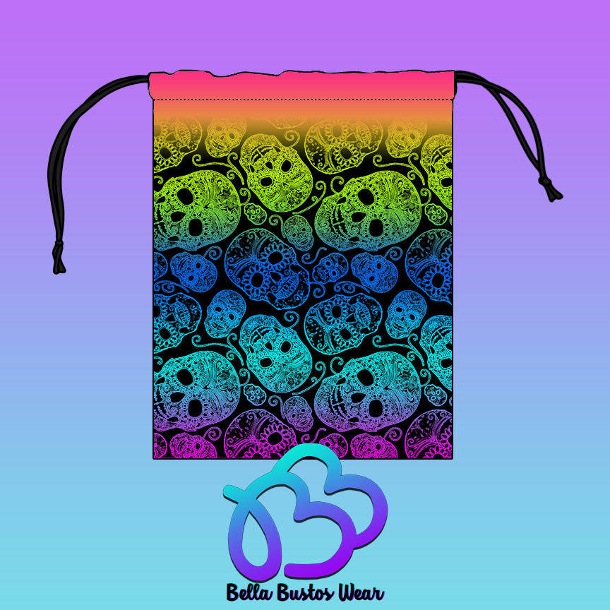 Sugar Skull Grip Bag