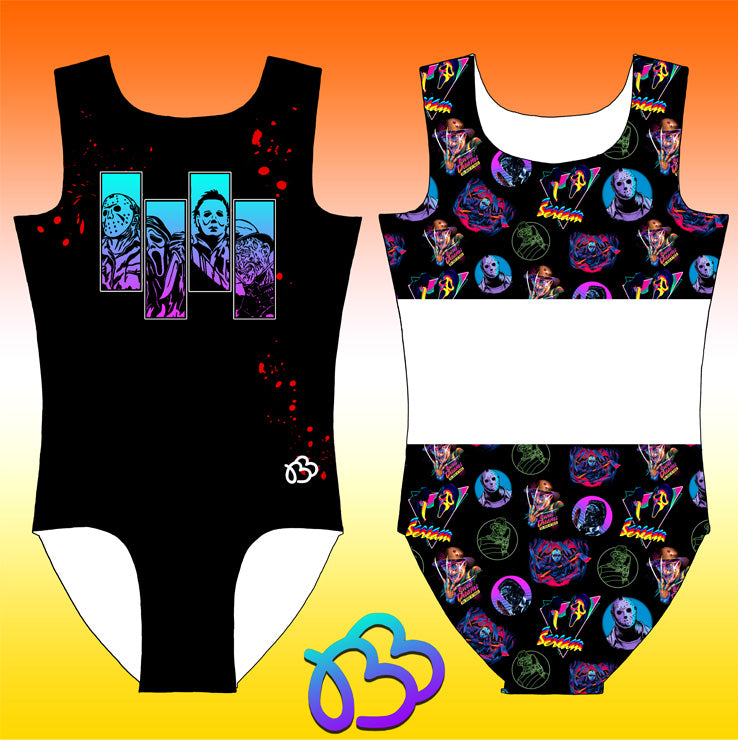 Horror Friends 1 Halloween Leotard