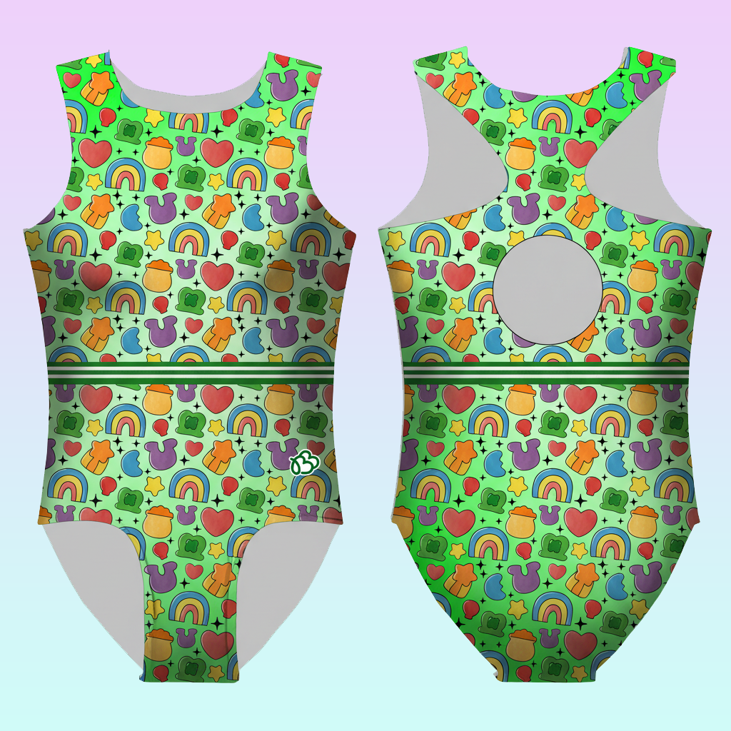St Patty's Luckiest Charm Leotard