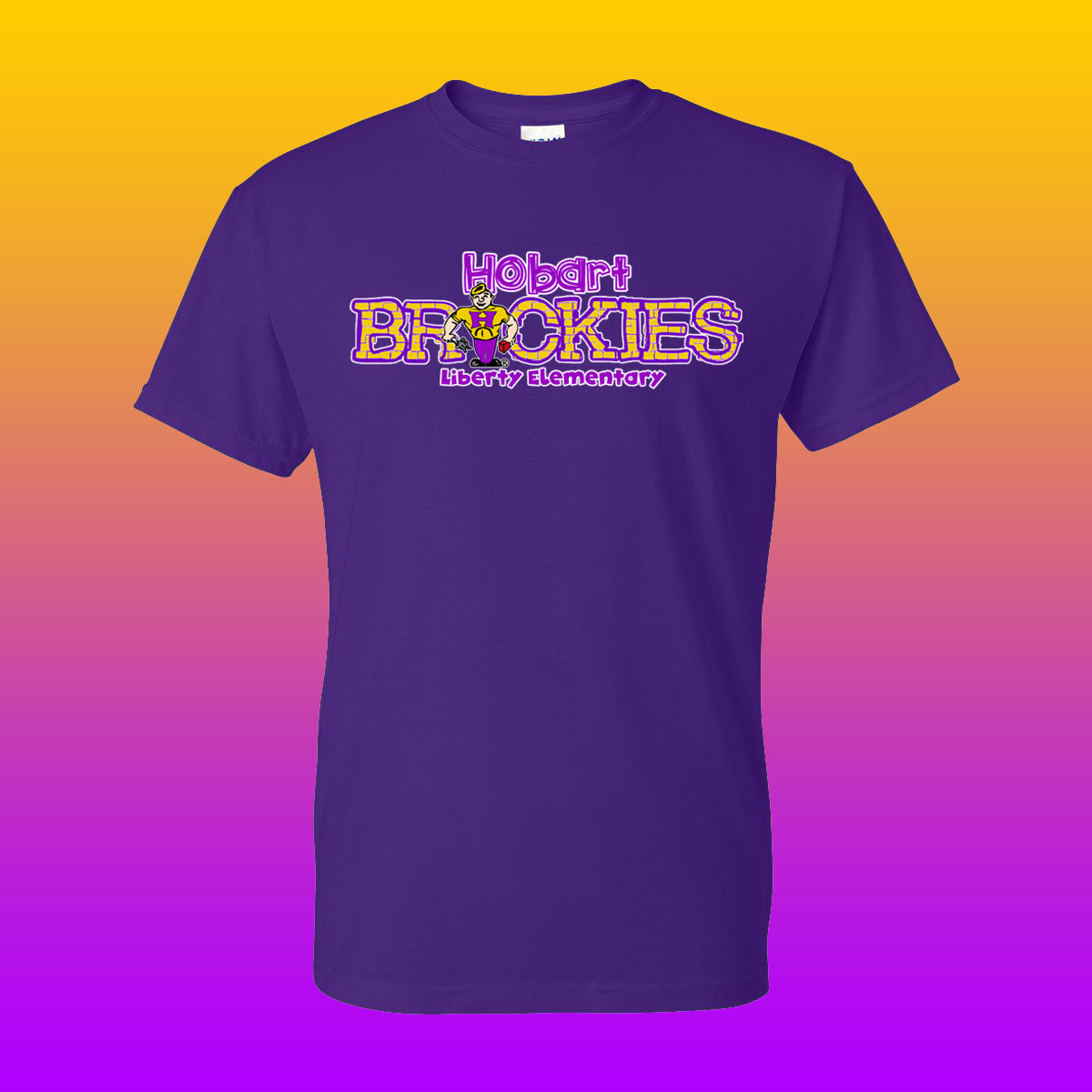 Youth/Adult Brickies Liberty Elementary T-Shirt (Design #2)