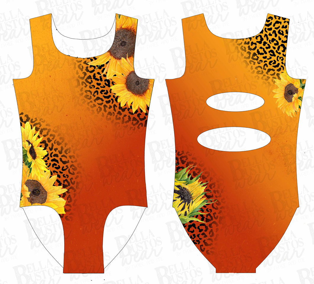 Sunflower Leotard