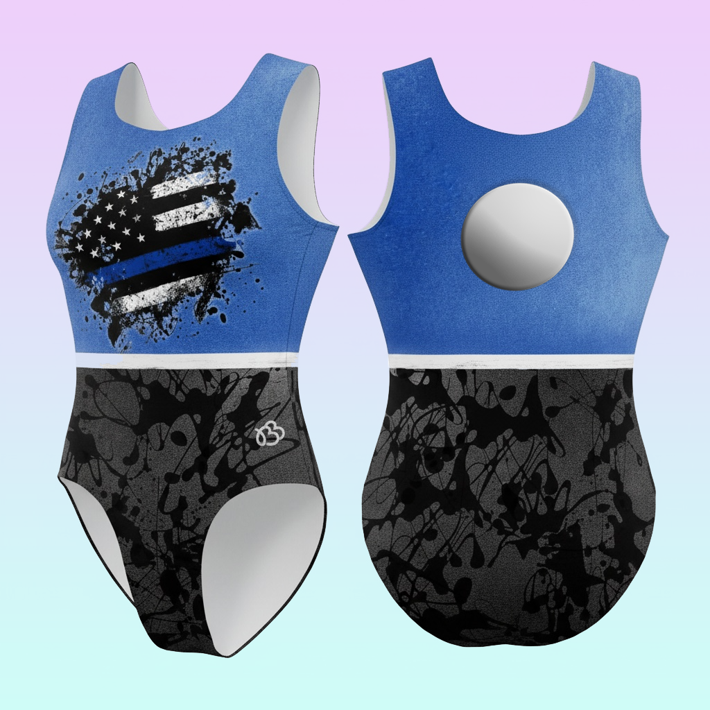 Thin Blue Line Leotard