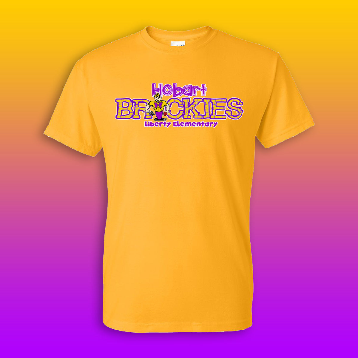 Youth/Adult Brickies Liberty Elementary T-Shirt (Design #2)