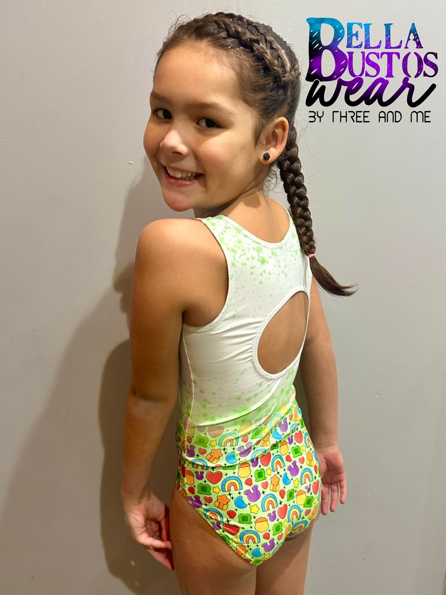 Luckiest of Charms St. Patrick's Day Leotard