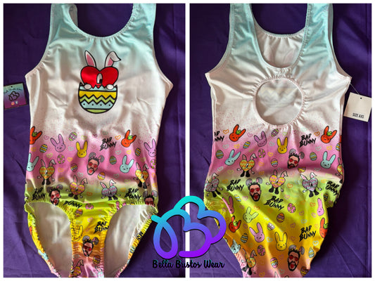 SIZE AXS - BAD EASTER BUNNY LEOTARD (clearance)