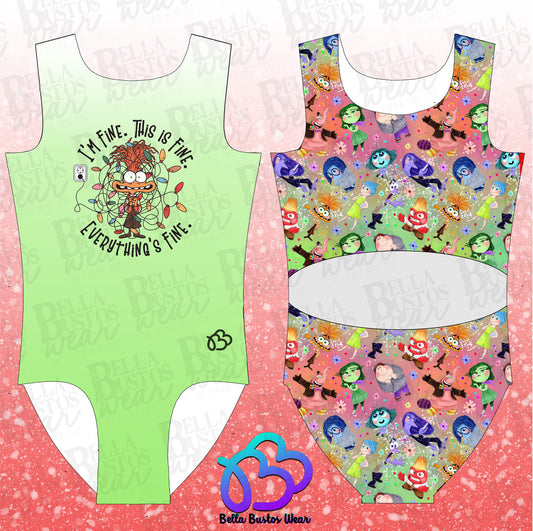 Everything is Fine! Leotard
