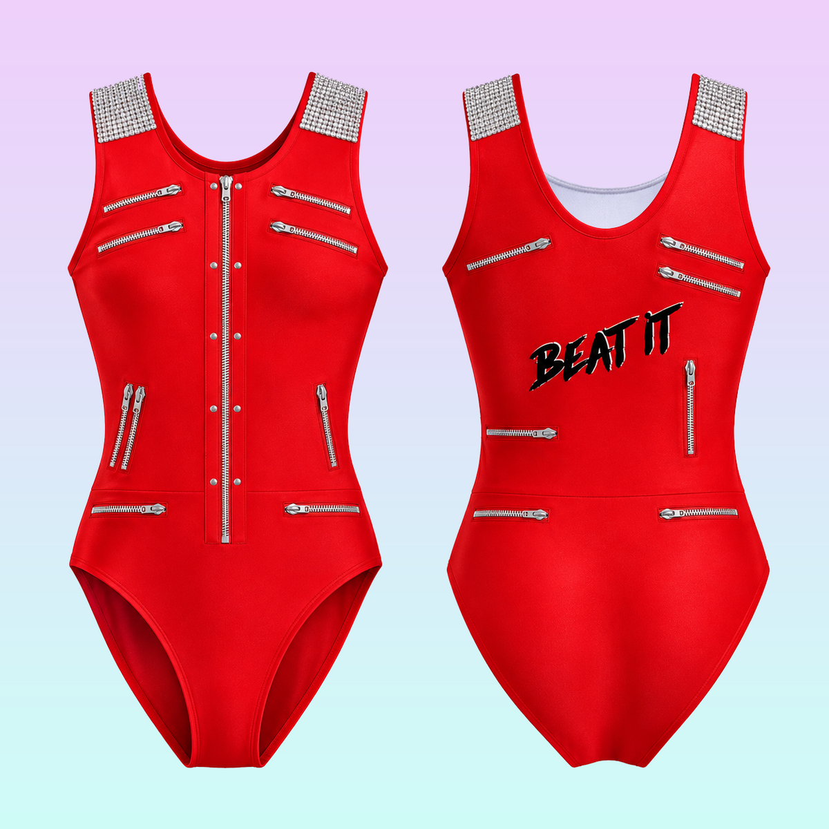 Red Rock Star Jacket Themed