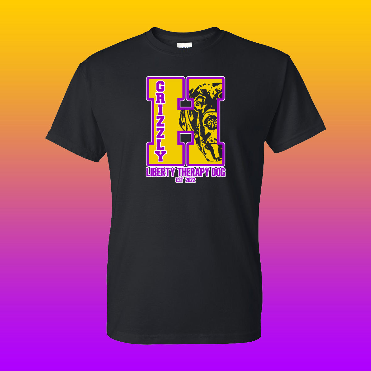 Youth/Adult Liberty Elementary Grizzly T-Shirt (Design #6)