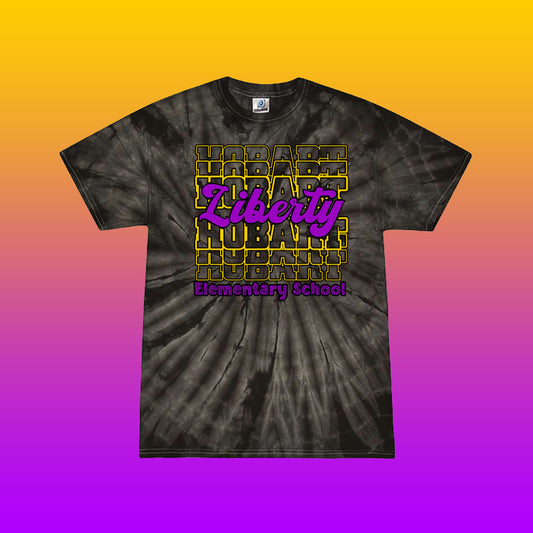 Youth/Adult Liberty Elementary Tie-Dye T-Shirt (Design #1)