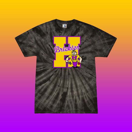 Youth/Adult Hobart Brickies Tie-Dye T-Shirt (Design #4)