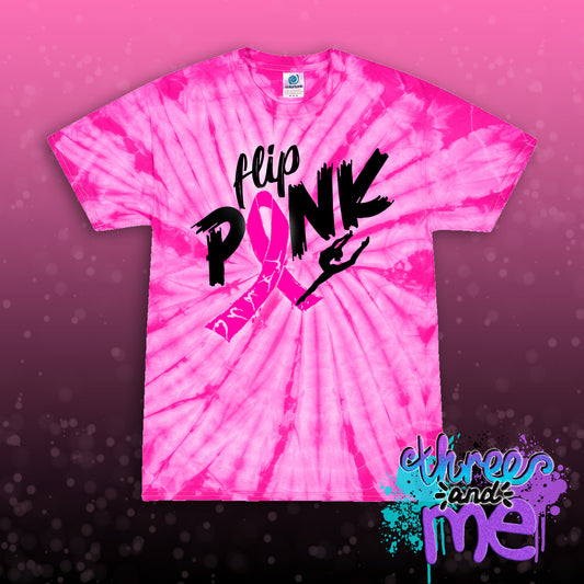Flip Pink Tie-Dye T-Shirt