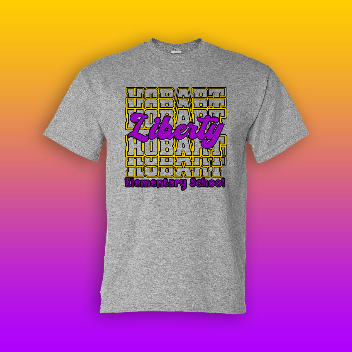 Youth/Adult Liberty Elementary T-Shirt (Design #1)