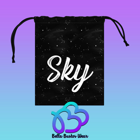 Black Galaxy Custom Name Grip Bag