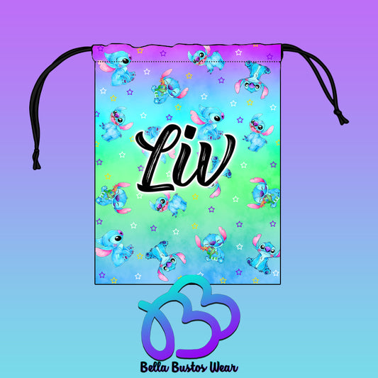 Ombre Custom Name Grip Bag