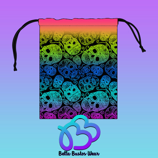 Sugar Skull Grip Bag