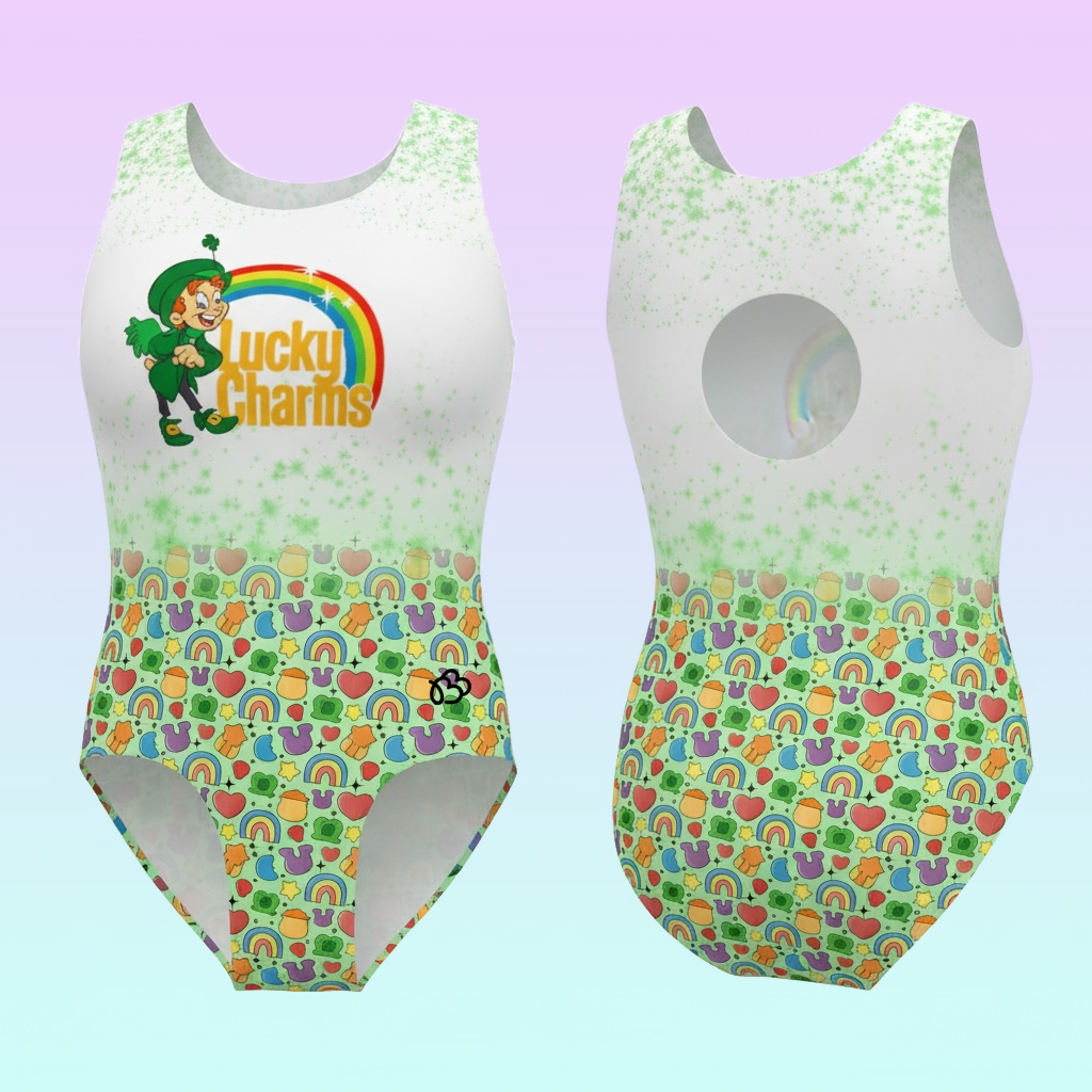 Luckiest of Charms St. Patrick's Day Leotard