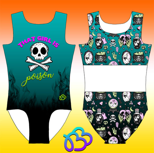 That Girl is Poison Halloween Leotard