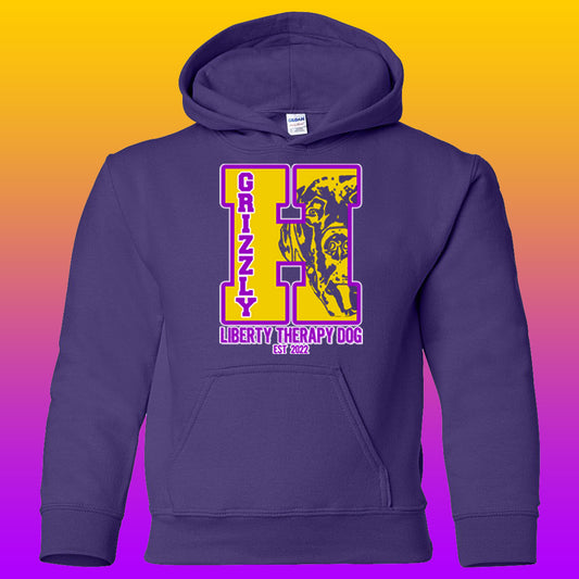 Youth/Adult Liberty Elementary Grizzly Hoodie (Design #6)