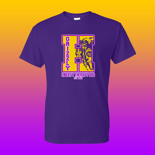 Youth/Adult Liberty Elementary Grizzly T-Shirt (Design #6)