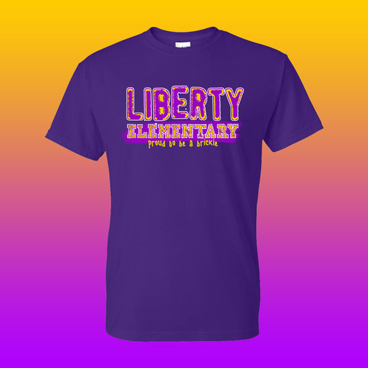 Youth/Adult Liberty Elementary T-Shirt (Design #3)