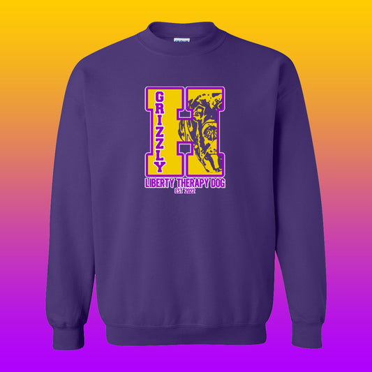 Youth/Adult Liberty Elementary Grizzly Sweatshirt (Design #6)