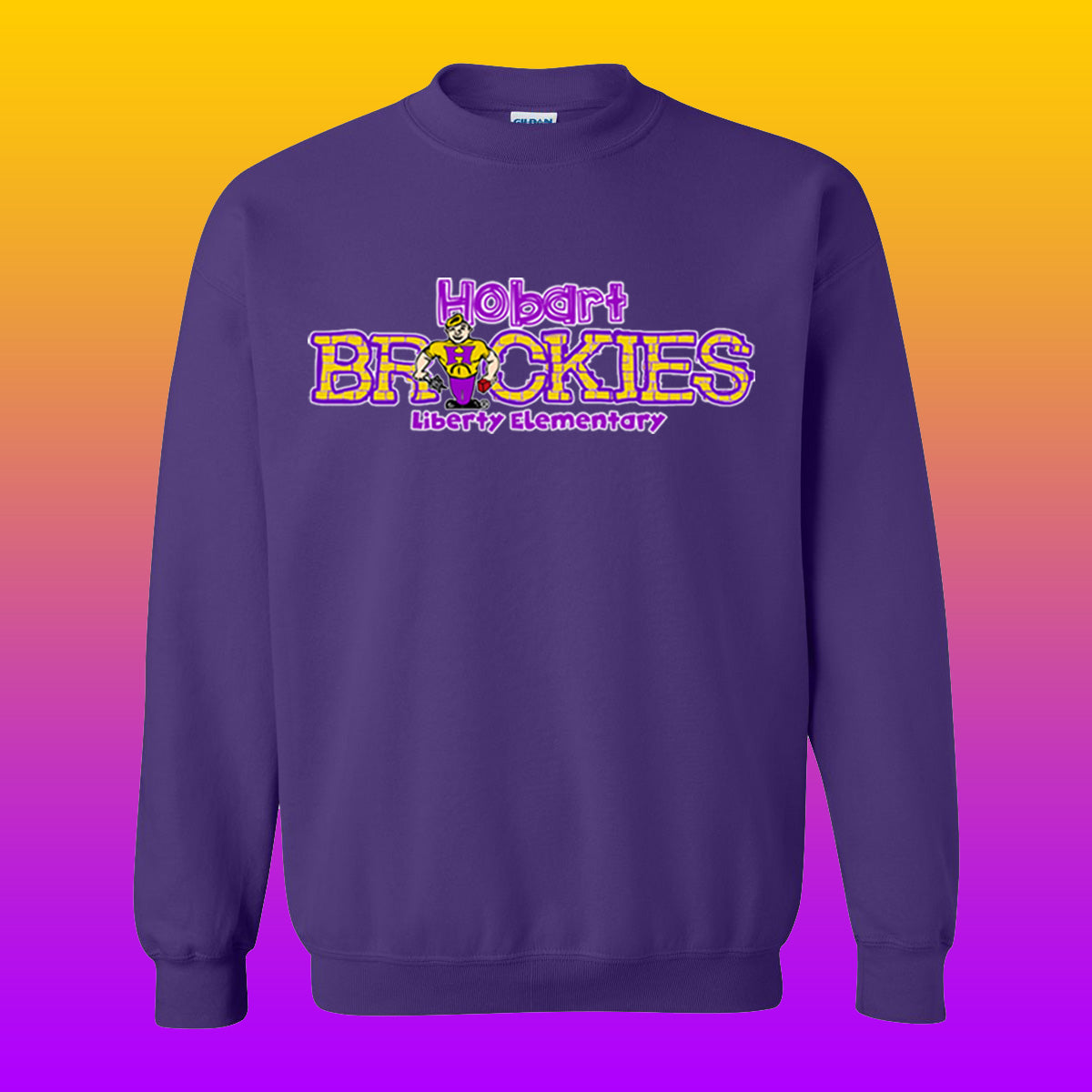 Youth/Adult Brickies Liberty Elementary Sweatshirt (Design #2)