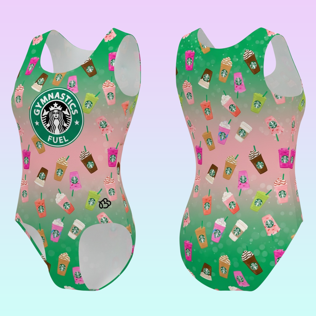 Coffee Lovers; Gymastics Fuel Leotard