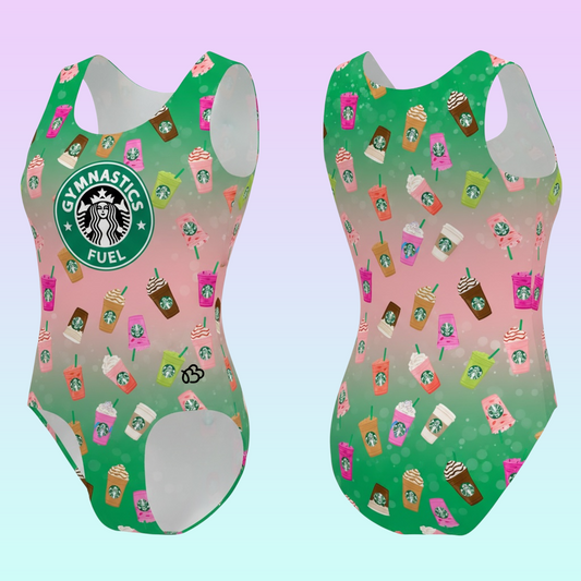 Coffee Lovers; Gymastics Fuel Leotard