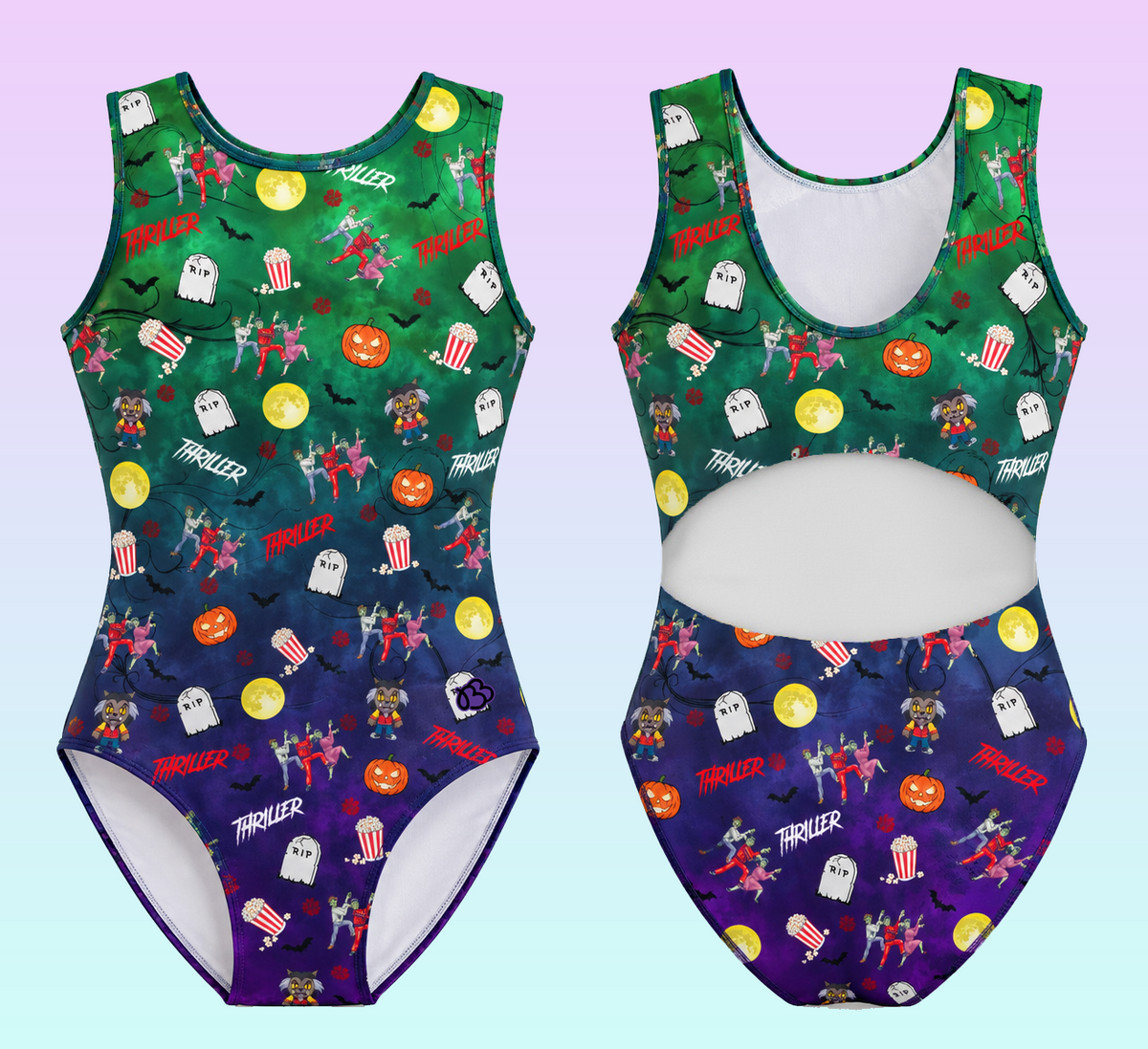 Zombie Thriller Leotard