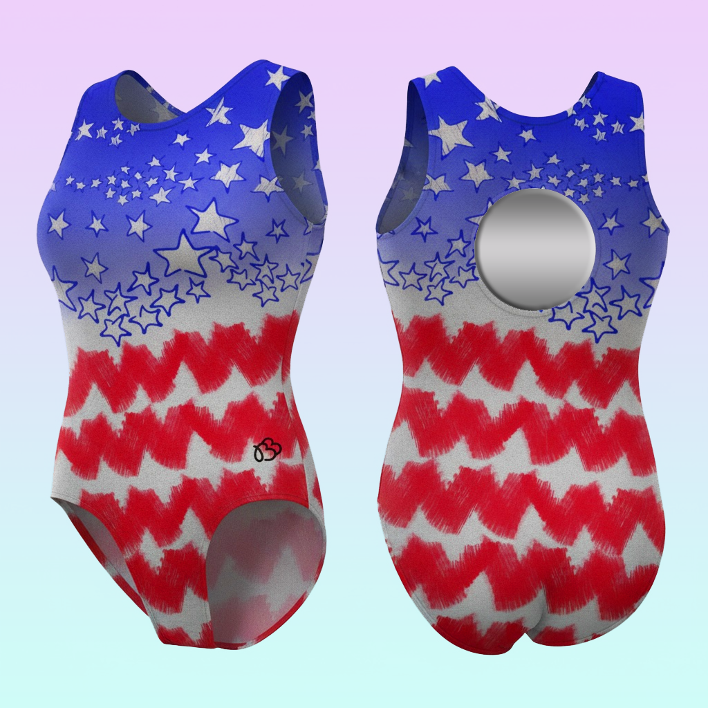 USA Doodle Leotard