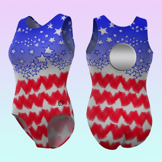USA Doodle Leotard