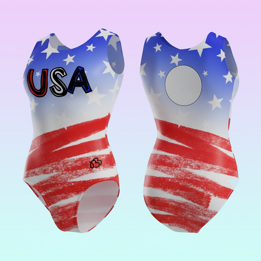 USA Sketch Leotard