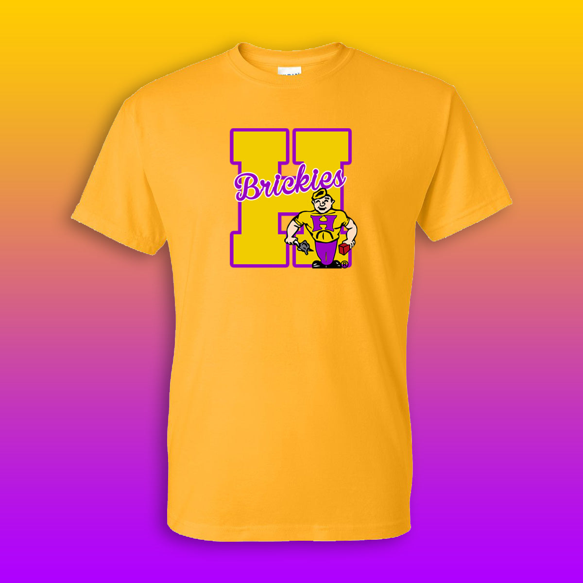 Youth/Adult Hobart Brickies T-Shirt (Design #4)